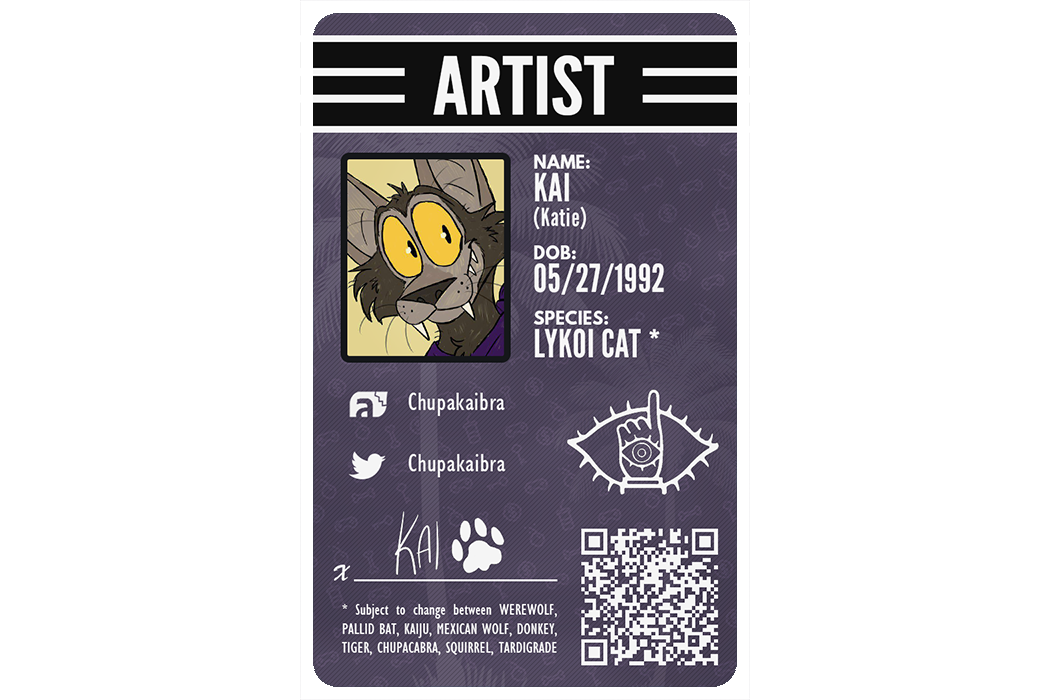 Furry ID Example - Kai