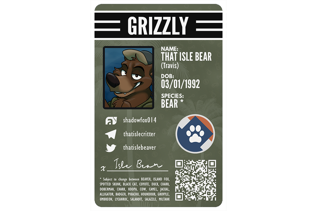 Furry ID Example - Bear