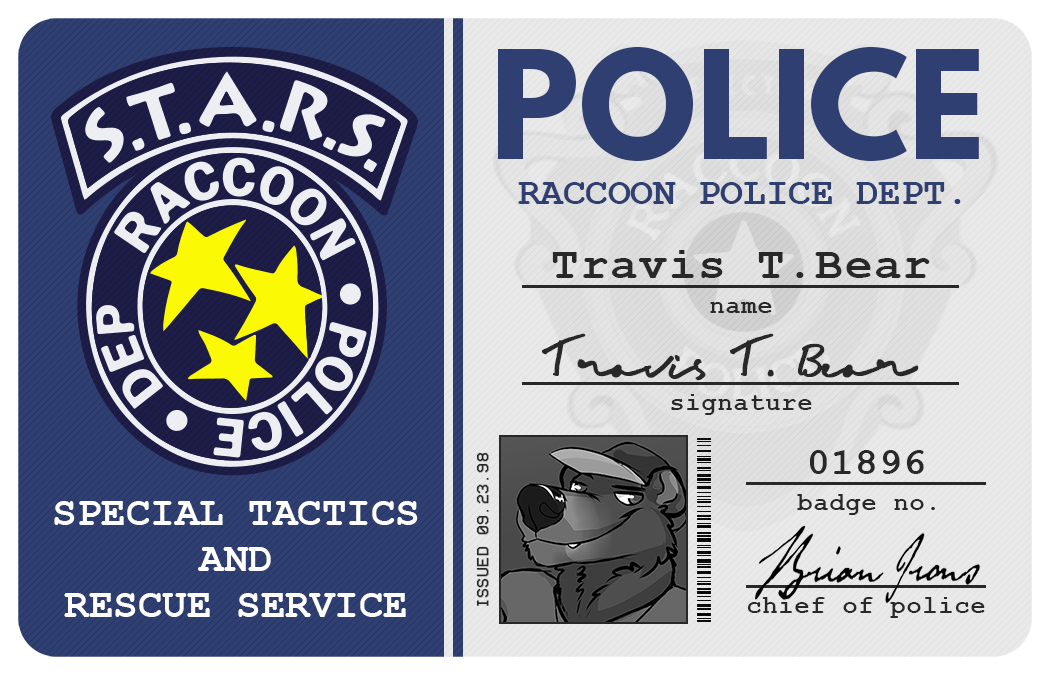 S.T.A.R.S ID - Front