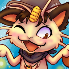 Isle Meowth – art by tf4me! Isle Meowth - art by tf4me!